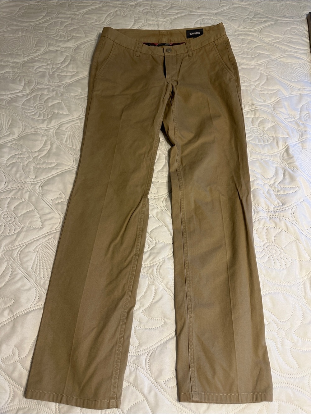 Bonobos Men’s Tan Chino Pants